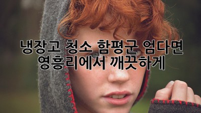 냉장고 청소, 함평군 엄다면 영흥리에서 깨끗하게!